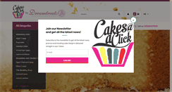 Desktop Screenshot of dreamtreatscakes.com